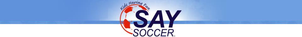 SAY Soccer banner